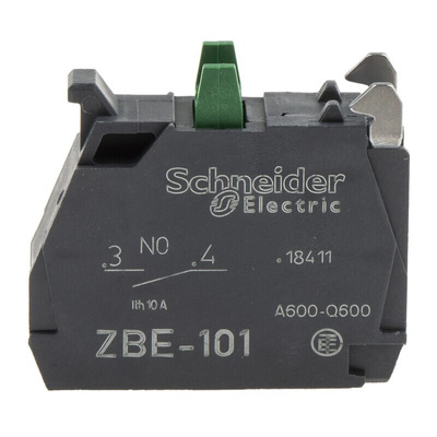 Schneider Electric Harmony XB Series Contact Block, SPST