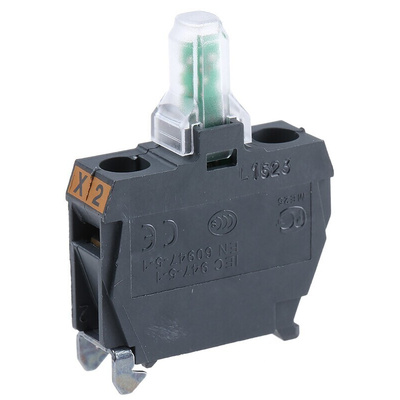 Schneider Electric Harmony ZALV Light Block - Yellow, 24 V