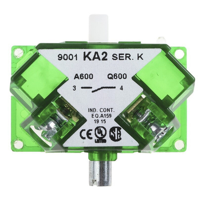 Schneider Electric Harmony 9001K Series Contact Block, 1NO