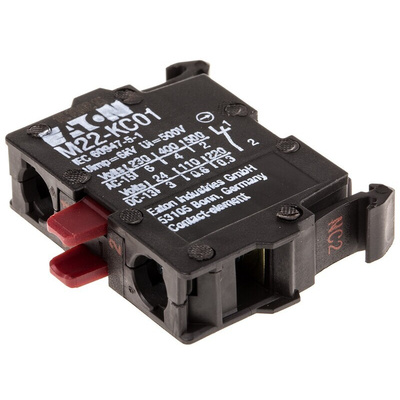 Eaton M22 Series Contact Block for Use with RMQ Titan Series, 240V, 1NC