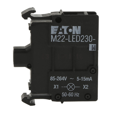 Eaton M22 Series Light Block, 85 → 264V ac
