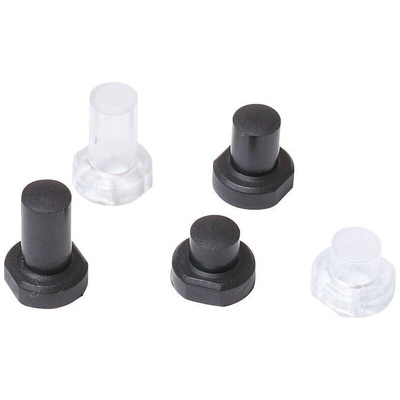 MEC Black Modular Switch Cap for Use with 3F Series Push Button Switch