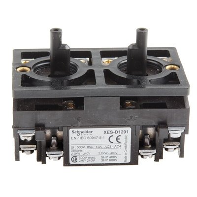 Schneider Electric XAC Series Contact Block for Use with XACB, 600V, 1 CO