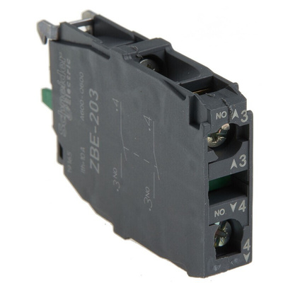 Schneider Electric Harmony XB Series Contact Block, 2NO
