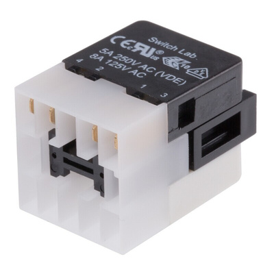 RS PRO Contact Block for Use with ADA16E Series, 125 V ac, 250 V ac, 1CO