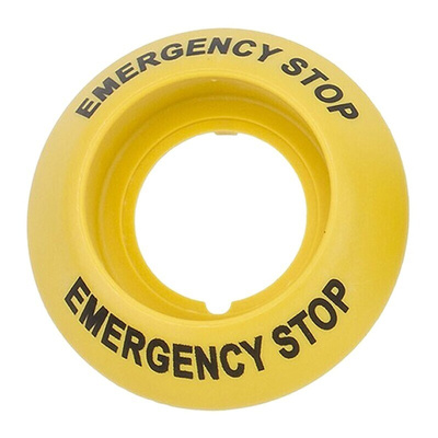 EAO Push Button Lens for Use with Emergency Stop Pushbutton Series 84