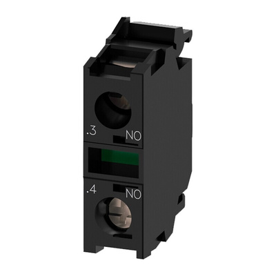 Siemens SIRIUS ACT Series Contact Block, 5 → 500V ac/dc, 1NO