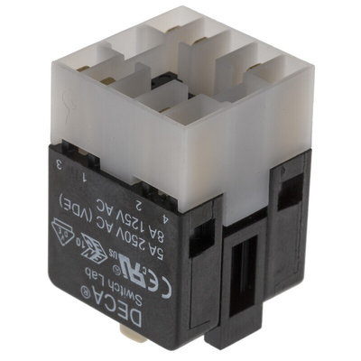 RS PRO Contact Block for Use with 16 mm Switches, 2NO + 2NC