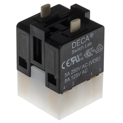 RS PRO Contact Block for Use with 16 mm Switches, 2NO + 2NC