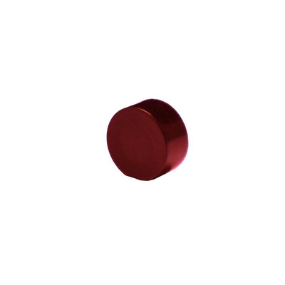 EOZ Red Push Button Cap for Use with 10 mm Push Button, 9 (Dia.) x 5mm