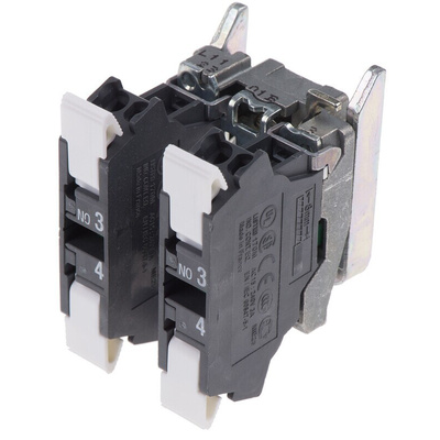 Schneider Electric Harmony XB4 Series Contact Block, 600V, 2NO
