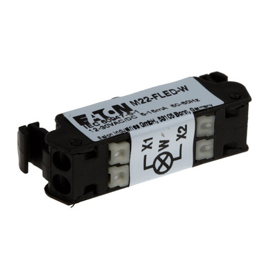 Eaton RMQ Titan M22 Series Light Block, 30V ac/dc, White Light