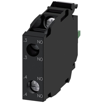 Siemens SIRIUS ACT Contact & Light Block - DPNO 500 V ac/dc