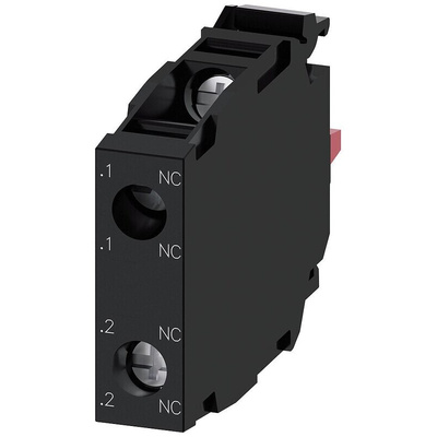 Siemens SIRIUS ACT Series Contact Block, 500V ac/dc, 2NC