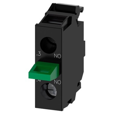 Siemens SIRIUS ACT Contact & Light Block - 1NO 500 V ac/dc