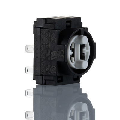 EAO Contact Block for Use with Series 61 Switches, 250V ac/dc, 1NO + 1NC