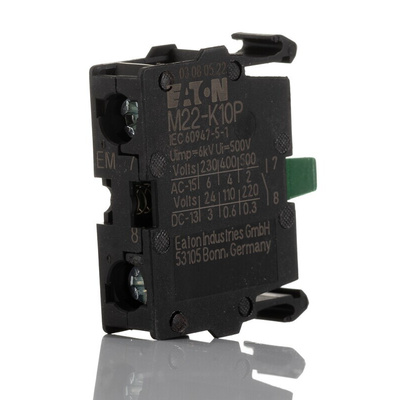 Eaton RMQ Titan M22 Series Contact Block, 500V, 1NO