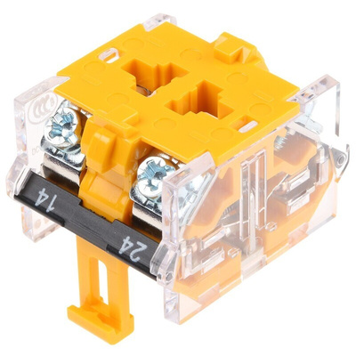 EAO Contact Block for Use with 04 Series, 500V ac, 1CO