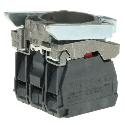 Schneider Electric Harmony XB4 Series Contact & Light Block, 250V, 1 NO + 1 NC