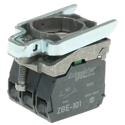 Schneider Electric Harmony XB4 Series Contact & Light Block, 250V, 1 NO + 1 NC