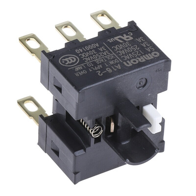 Omron Contact Block for Use with Push Button Switch, 2CO