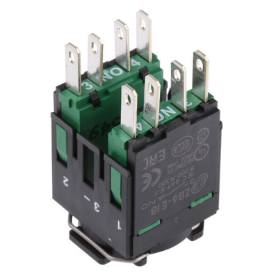 Schneider Electric Harmony XB6 Series Contact Block, 2NO