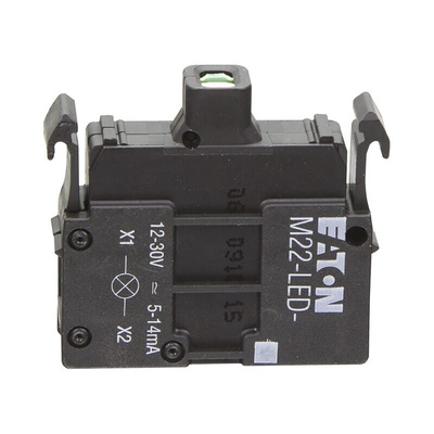 Eaton M22 Series Light Block, 12 → 30V ac/dc, Blue Light