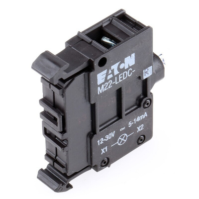 Eaton RMQ Titan M22 Series Light Block, 12 → 30V ac/dc, Red Light