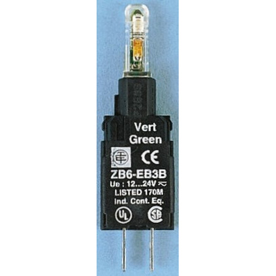Schneider Electric Harmony XB6 Light Block - Blue, 30 V ac/dc
