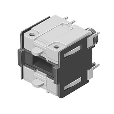 EAO 71 Series Contact Block for Use with Push Button Switch, 250V ac, 1NO + 1NC