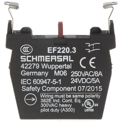 Schmersal for Use with NDR E-Stop, 2NC