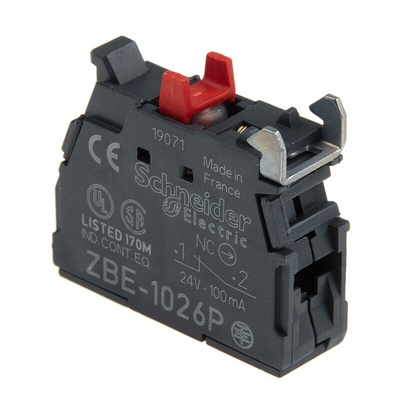 Schneider Electric Harmony XB Series Contact Block, 1NC