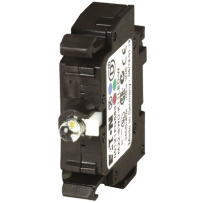Eaton RMQ Titan M22 Series Contact & Light Block, Green Light, 2CO