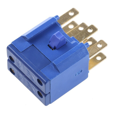Saia-Burgess Contact Block for Use with Circular indicator 350872, Circular Latching 350822, Circular Momentary 350816,