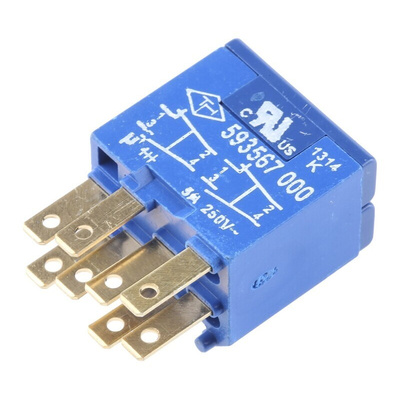 Saia-Burgess Contact Block for Use with Circular indicator 350872, Circular Latching 350822, Circular Momentary 350816,