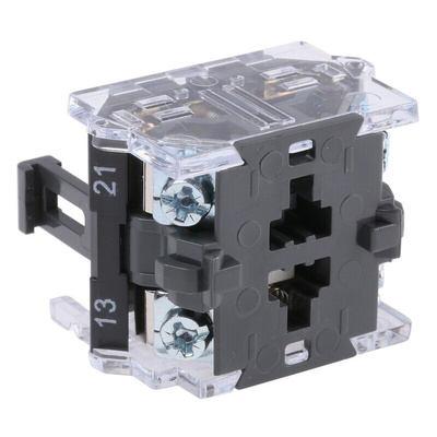 EAO 704 Series Contact Block for Use with 04 Series, 500V ac, 1NO + 1NC