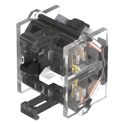 EAO 704 Series Contact Block for Use with 04 Series, 500V ac, 1NO + 1NC