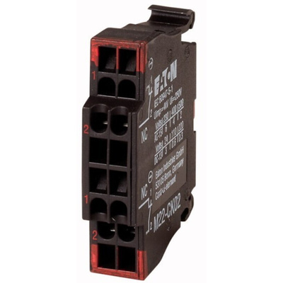 Eaton RMQ Titan M22 Series Contact Block for Use with NZM1, 220 V dc, 230V ac, 2NC