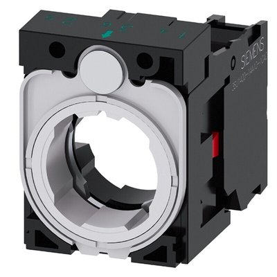 Siemens SIRIUS ACT Contact Block & Holder - 1NC 5 → 500 V ac/dc