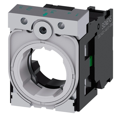 Siemens SIRIUS ACT Series Contact Block, 5 → 500V ac/dc, 1NO