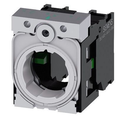 Siemens SIRIUS ACT Contact Block & Holder - 1NO 1NO 5 → 500 V ac/dc