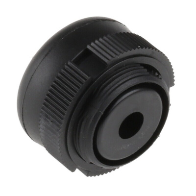 Schneider Electric Harmony XAC Series Black Front Mounting Push Button Head, 22mm Cutout, IP69