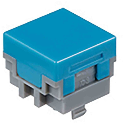 NKK Switches Square Nonilluminated Cap, For Use With LB