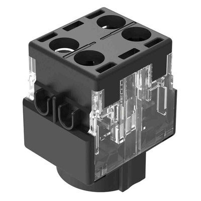 EAO Contact Block for Use with Series 61, 1NO + 1NC