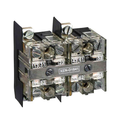 Schneider Electric XEND Series Contact Block, 240V, 2 NO