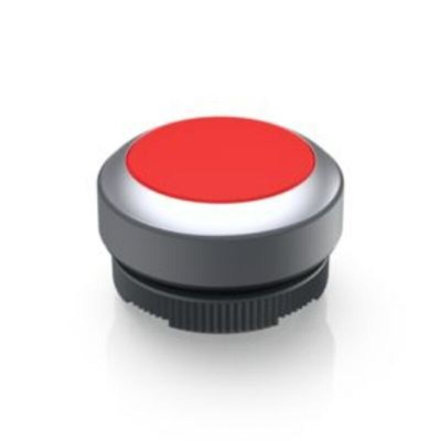 RAFI RAFIX 22 FS+ Series Push Button for Use with RAFIX FS Switching Element Universal PCB, Red Light