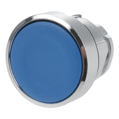 Schneider Electric Harmony XB4 Series Blue Momentary Push Button Head, 22mm Cutout, IP66, IP67, IP69K