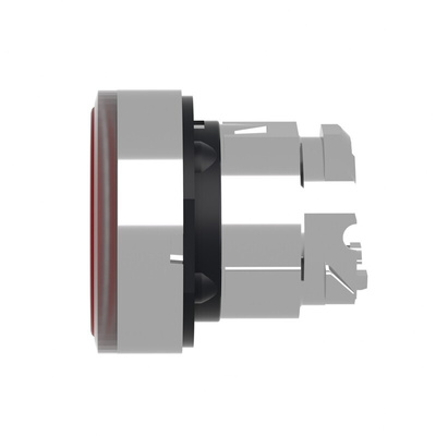 Schneider Electric ZB4 Series Red Illuminated Spring Return Push Button Head, 22mm Cutout, IP66, IP67, IP69K