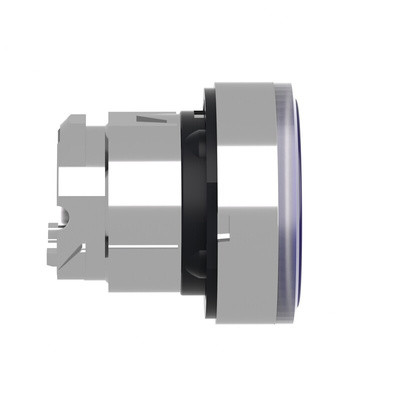 Schneider Electric Harmony XB4 Series Blue Illuminated Spring Return Push Button Head, 22mm Cutout, IP66, IP67, IP69K
