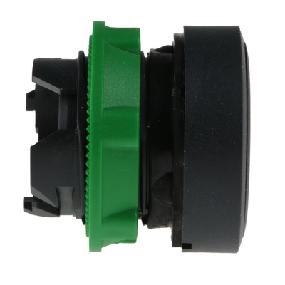 Schneider Electric Harmony XB5 Series Black Spring Return Push Button Head, 22mm Cutout, IP66, IP67, IP69K